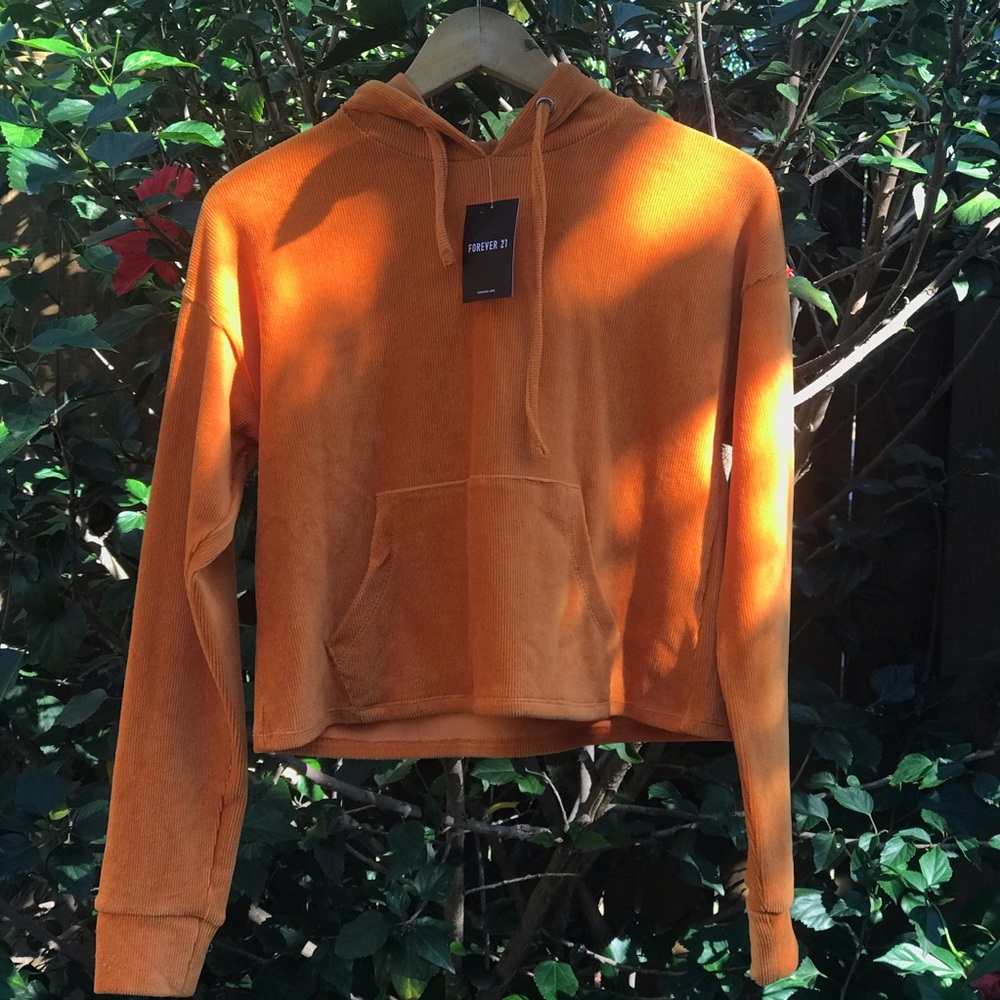 brand new forever 21 corduroy hoodie